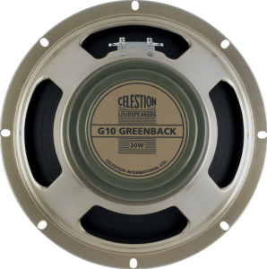 CELESTION G10 GREENBACK 8Ohm Głośnik 10", 30W