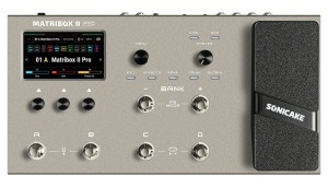 SONICAKE QME-200 Matribox II PRO procesor gitarowy, multiefekt